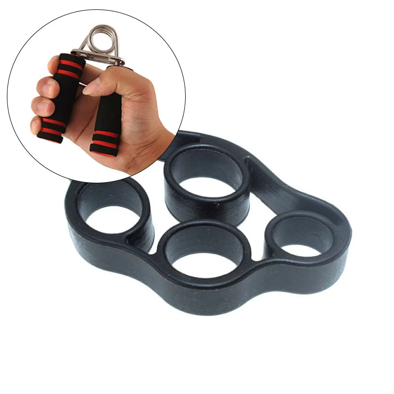 Wrist Stretcher Finger Gripper Expander Strength Trainer Exercise Silicone Hand Gripper 5 Finger Pinch Carpal Expanders For Gym