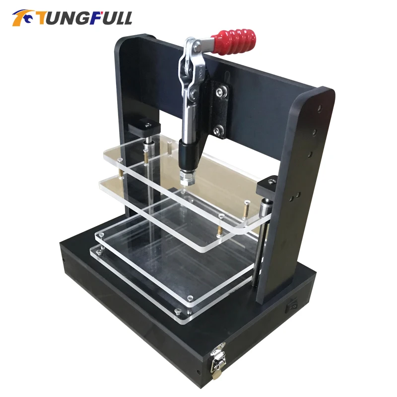 

PCB Testing Jig Universal Test Stand 180x160MM PCBA Test Rack Embryo Frame DIY Circuit Board Fixture With 4 Acrylic Board