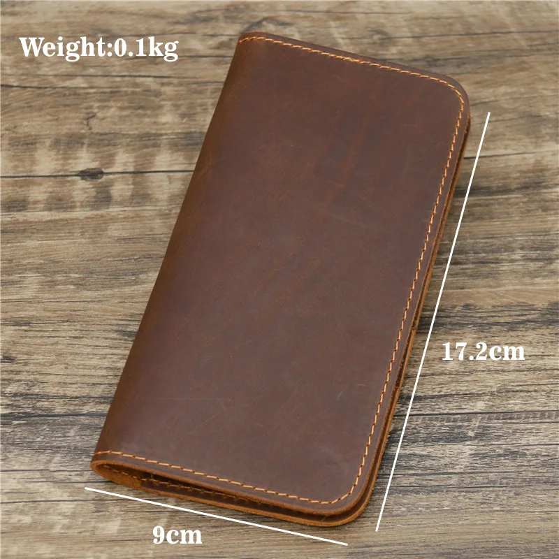 Best Genuine Leather Personalised Wallet for Men with Checkbook