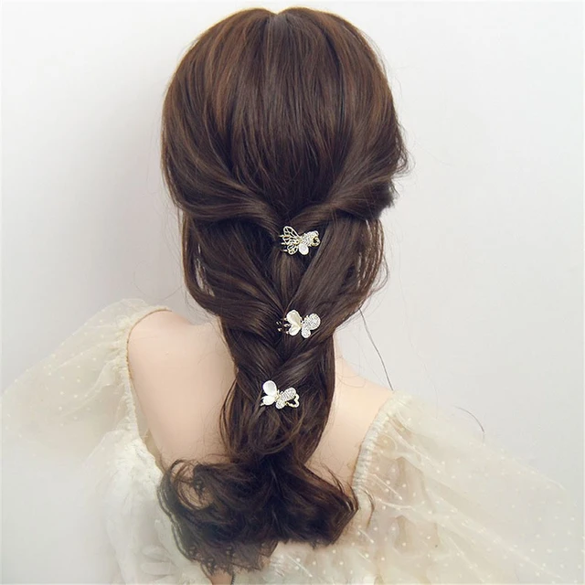 Bouquet Pins Flower Pin 4 Styles Pearl Head Pins Crystal - Temu