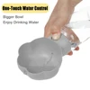 2 in 1 Dog Water Bottle With Food Container For Small Large Dogs Outdoor Portable Pet Drinking Bowl Puppy Cats Feeder Labrodor 4