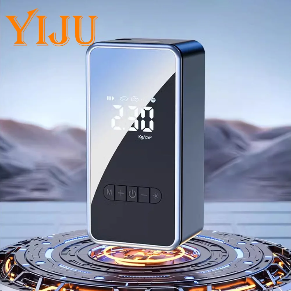 Air Pump Compressor High Precision Car Tyre Inflator Display Portable Air Pump for Car Motorcycle Bike Ball