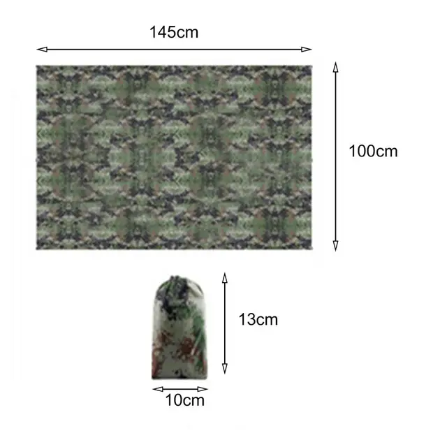 Napellenző Szuper Könnyű Nedvességálló Többfunkciós Gyakorlati Lombkorona Tarp Kültéri Napfényes Kempinghez - Image 6
