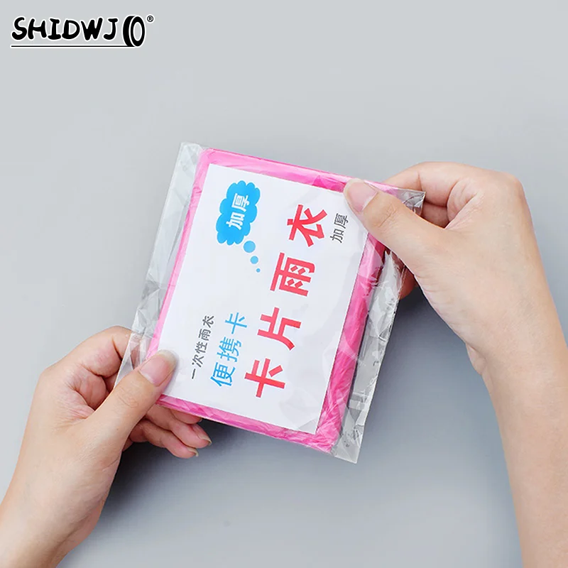 Motorcycle Raincoat Portable Waterproof Disposable Camping Hooded Ponchos Rain Cover Men Women Motorcycle Travel Accessories