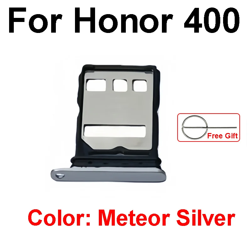 SIM Card Tray Slot Connector Replacement for Huawei Honor 400 Card Reader Holder