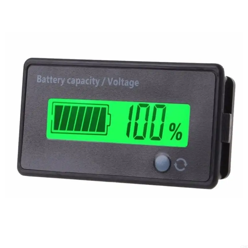 12V 24V 36V 48V 60V 72V 84V 전원 C7AC에 대한 실시간 전압 판독 기능을 갖춘 휴대용 디지털 디스플레이 배터리 테스터