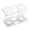 Tissue Dispenser with Spring Spring Loaded Lifting Spring Tissue Holder Plastic for Kitchen Night Stand Tissue Box Holder 6