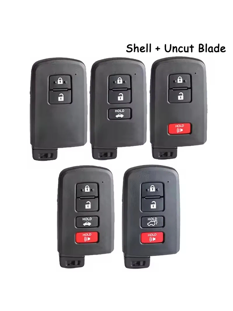 Enhanced Smart Remote Car Key Fob Shell Cover