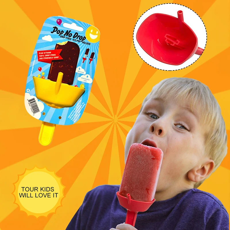 New Drip Proof Popsicle Rack Drip Free Ice Pop Holder Mess Free Frozen