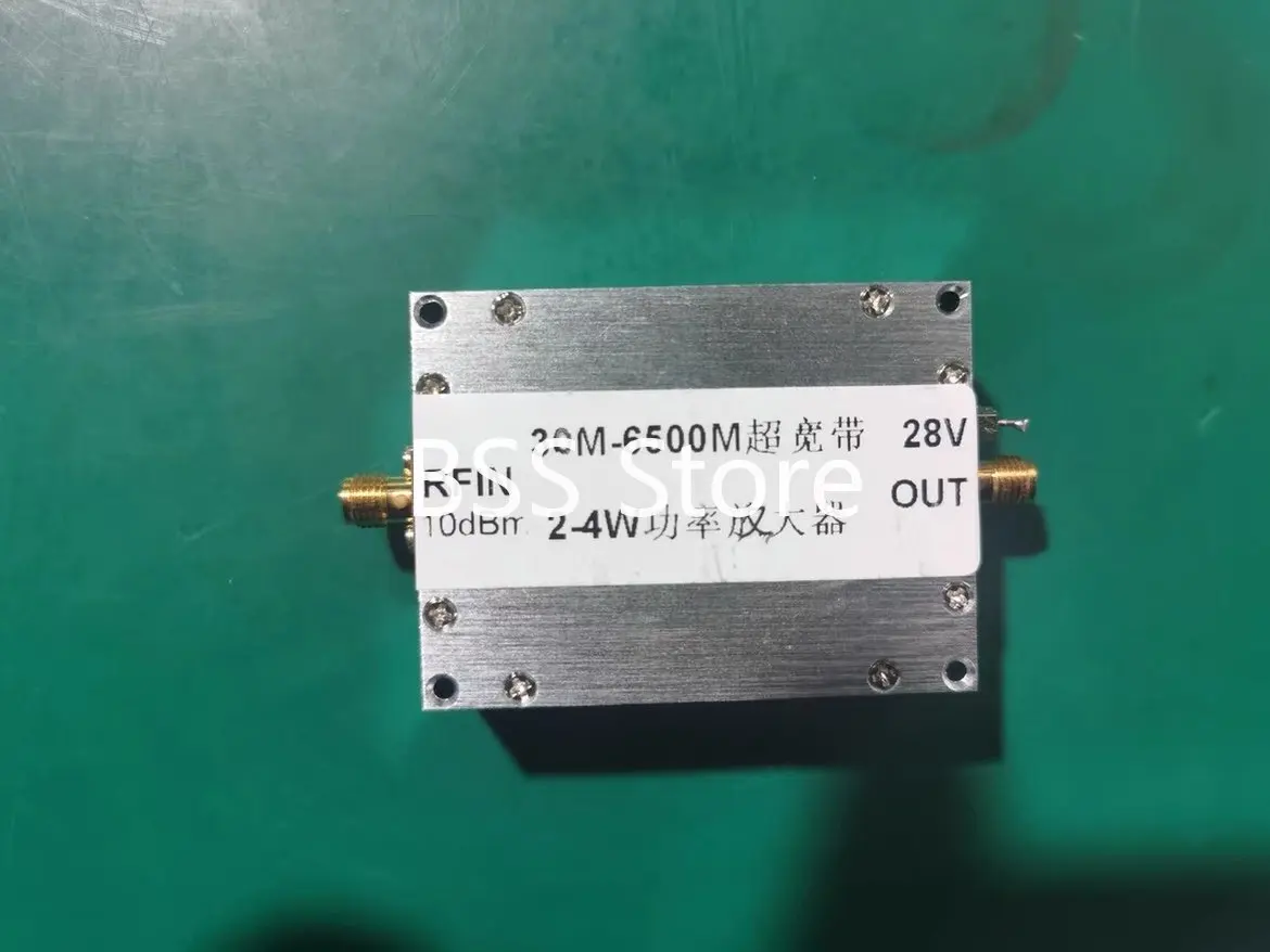 30-6000 3W power amplifier ultra-wideband signal source amplification interference amplification module sensor