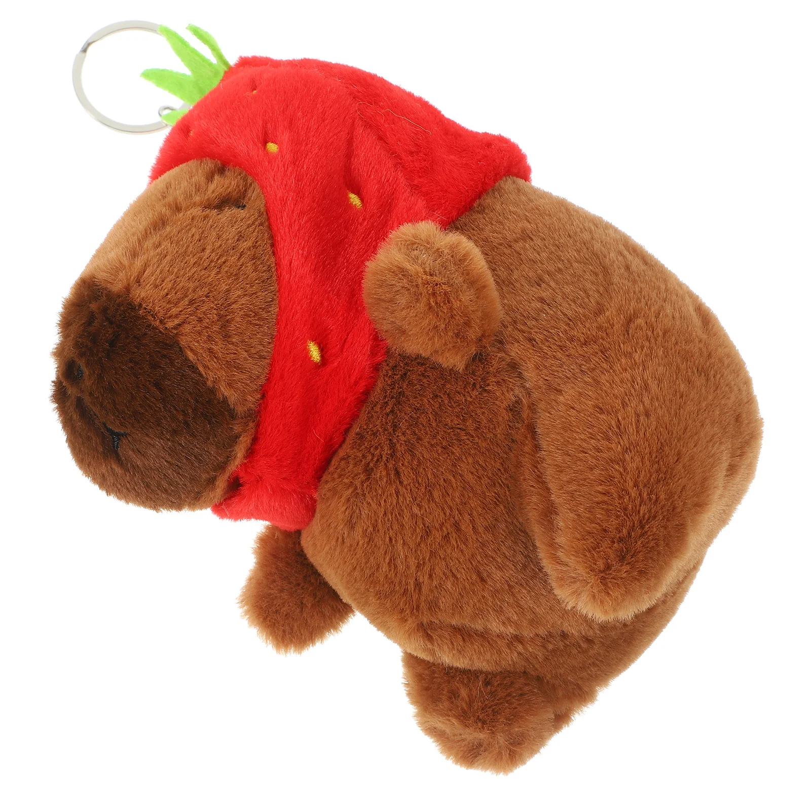 

Key Chain Plush Capybara Keychain Bag Hanging Decor Charm Ornament Keychains