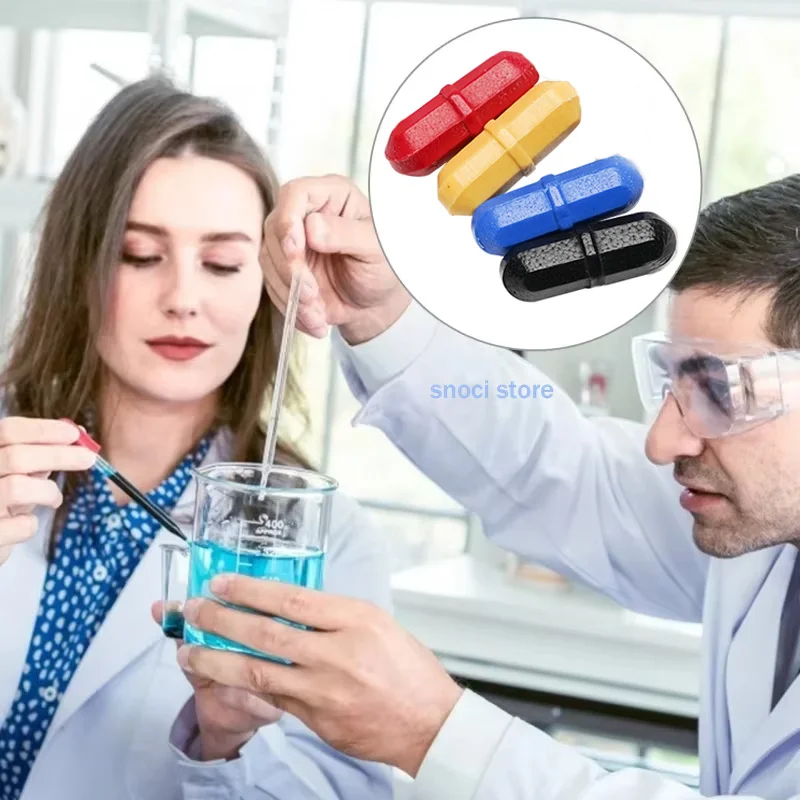 PTFE 자기 교반 막대 교반 B8x25mm 자기 교반기 혼합 막대 교반기 회전 막대