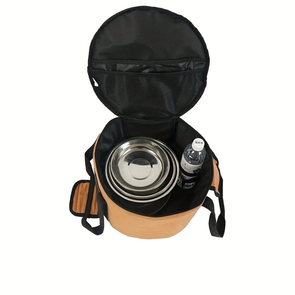 Capacity Cookware and Tableware Storage Bag for Camping and Picnics-Keep Your Gear Organized Protected