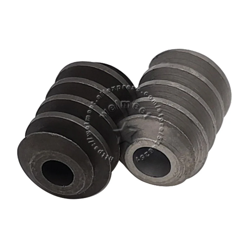 2PCS DC 모터 출력 샤프트 감속 기어박스 액세서리용 내구성 있는 금속 감속기 웜 기어 0.5 모듈 2mm/2.3mm 구멍