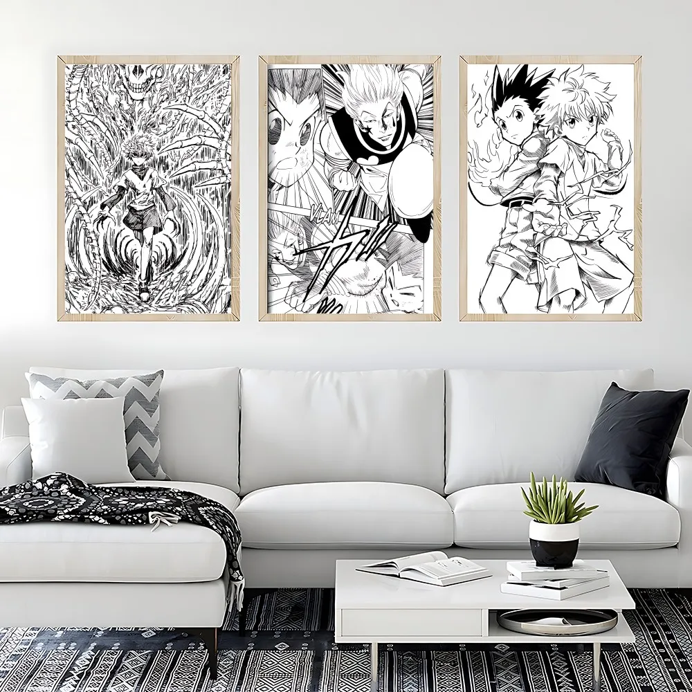 Vibrant Hunter X Hunter Canvas Wall Art