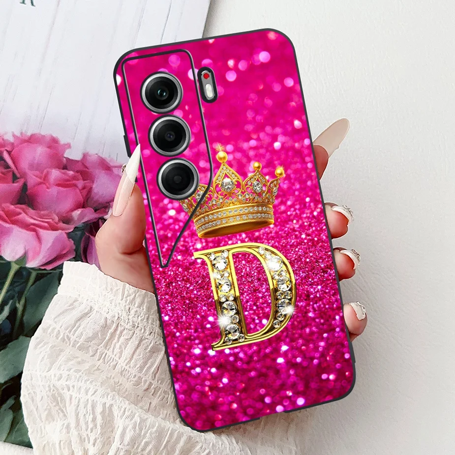 Luxury Letters Soft TPU Phone Case - Premium Cover