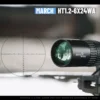 Sight Wide Angle Rifle Scope for Hunting and Shooting, Airsoft Air Guns Sight with Mounts, Airsoft Accessories, HT1.2-6X24WA 6