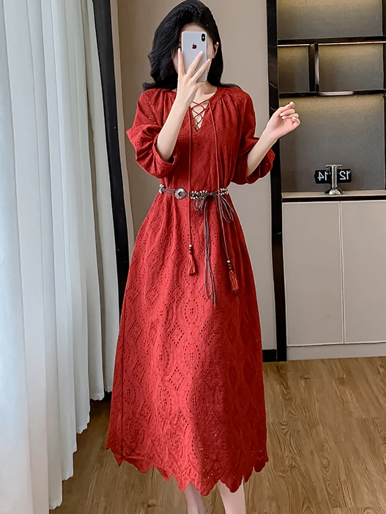 green emerald velvet dress Buy Leriya Fashion One-Piece Dress for Women | Fit and Flare Midi Dress for  Women, main image 1