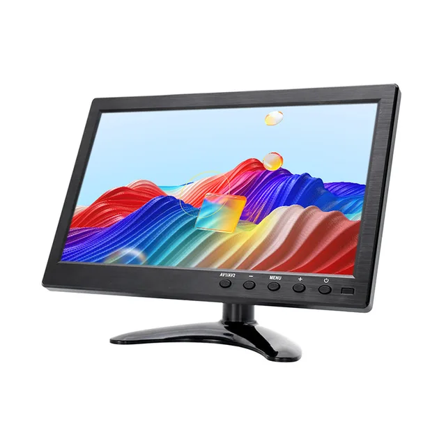 Moniteur 10,1 Pouces LCD PORTABLE Ordinateur Dordinateur PC IPS 1920 * 1200  Écran Daffichage Avec BNC AV VGA Mini Petit Gaming Monitor1 Du 135,04 €