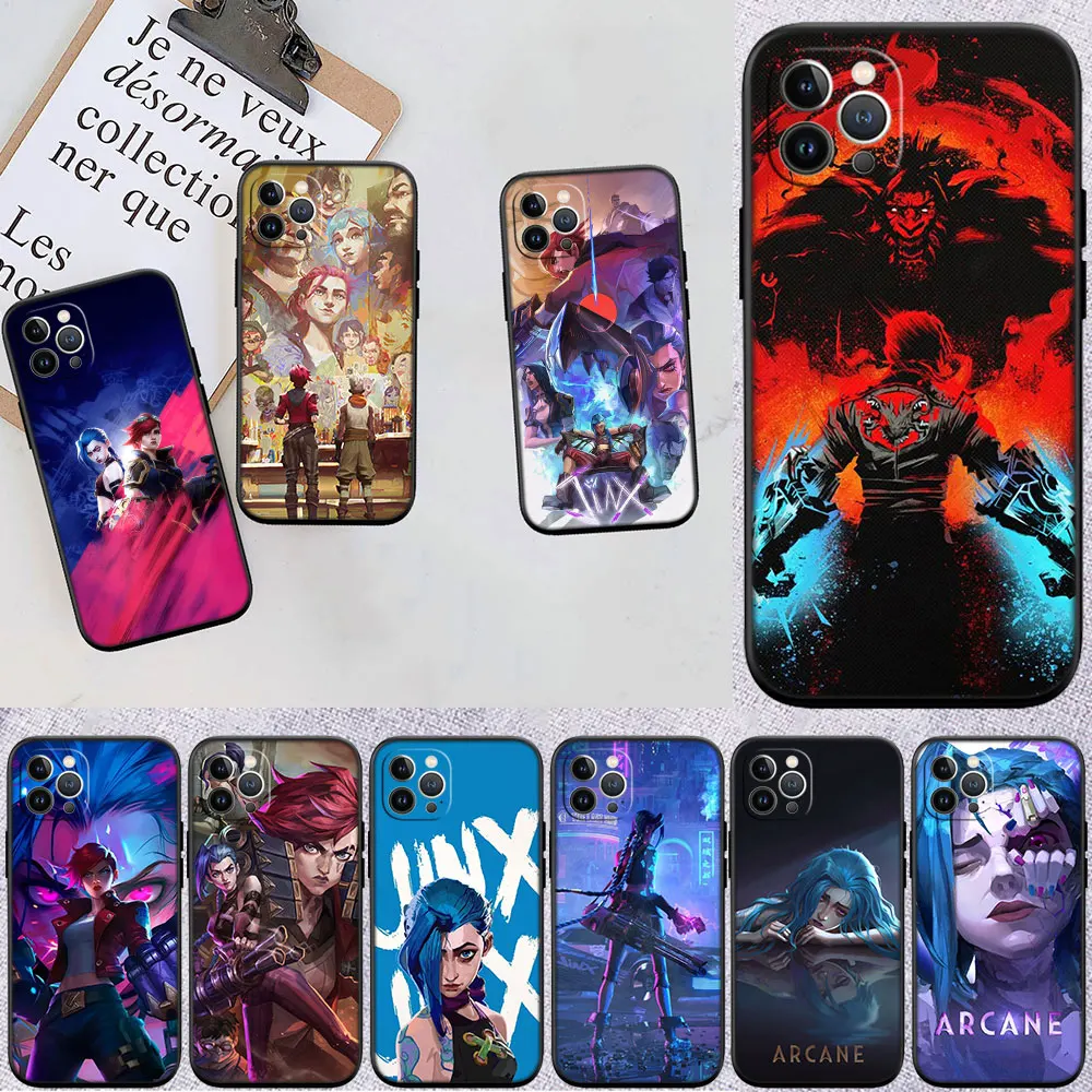 Arcane Jinx Illustrated Phone Case