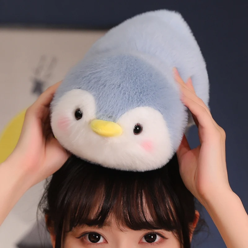 25/35CM Creative Plush Panda Turn to Penguin Plush Toys