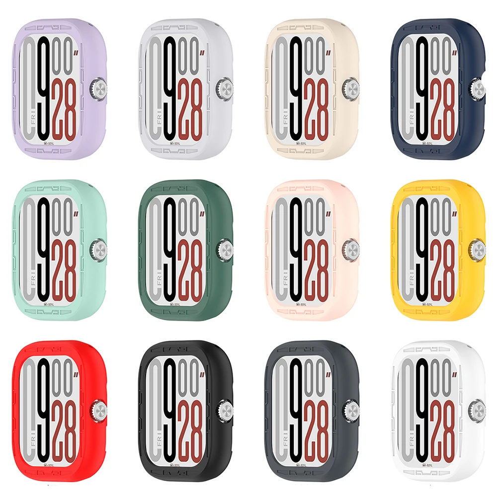 Premium Soft Silicone Protective Watch Case – Enhanced Bumper Cover Shell