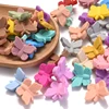 10Pcs Silicone Beads Cute Butterfly Bow Shape Food Grade Teether Beads DIY Pacifier Chain Necklace Accessories BPA Free 5