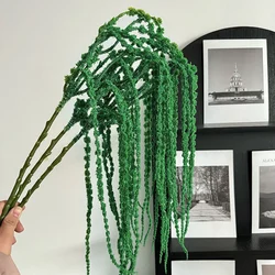 Enhanced Artificial Weeping Willow Greenery for Wedding Decor & Stage Arrangement (S3 Green - 3PCS)