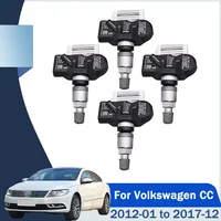 For Volkswagen CC Passat Passat CC Tiguan 4Pcs Tire Pressure Monitoring Sensor TPMS 433MHz 3AA907275B 3AA907275D 3AA907275