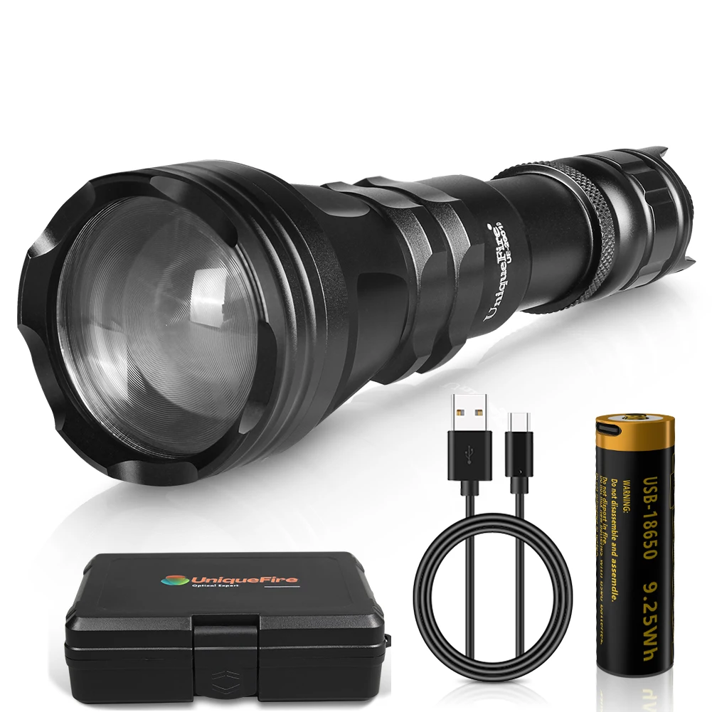 Lampe Torche Armytek Assistant Wr Rechargeable USB - Aimantée, Blanc/rouge + Batterie 18650 3200 MAh