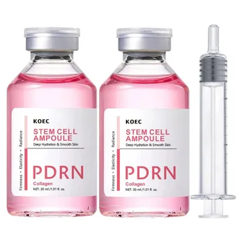 PDRN Salmon DNA Ampoule Face Serum Advanced Deep Repair Skin Barrier Serum For Face Firming Brightening Facial Skin Care 30ml