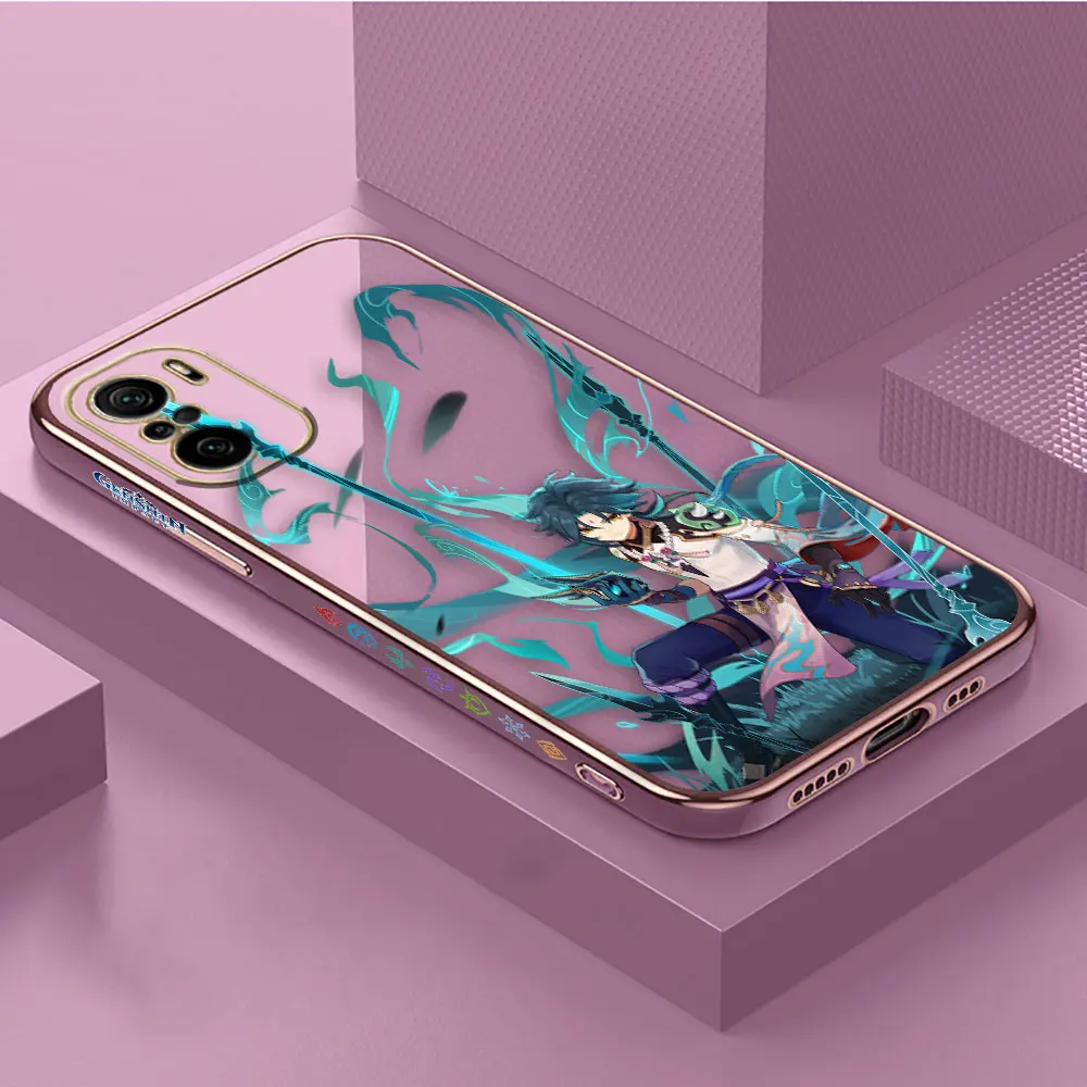 The Game G-Genshin I-Impact Cover Smooth E-TPU Phone Case Redmi A1 7A 8 8A 9 9A 9C 10 10C 12 12C 13C K20 K30 K40 K50 K60 5G Case
