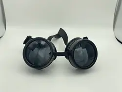 Steampunk Retro UV400 Windproof Anti - Glare Goggles (Black)