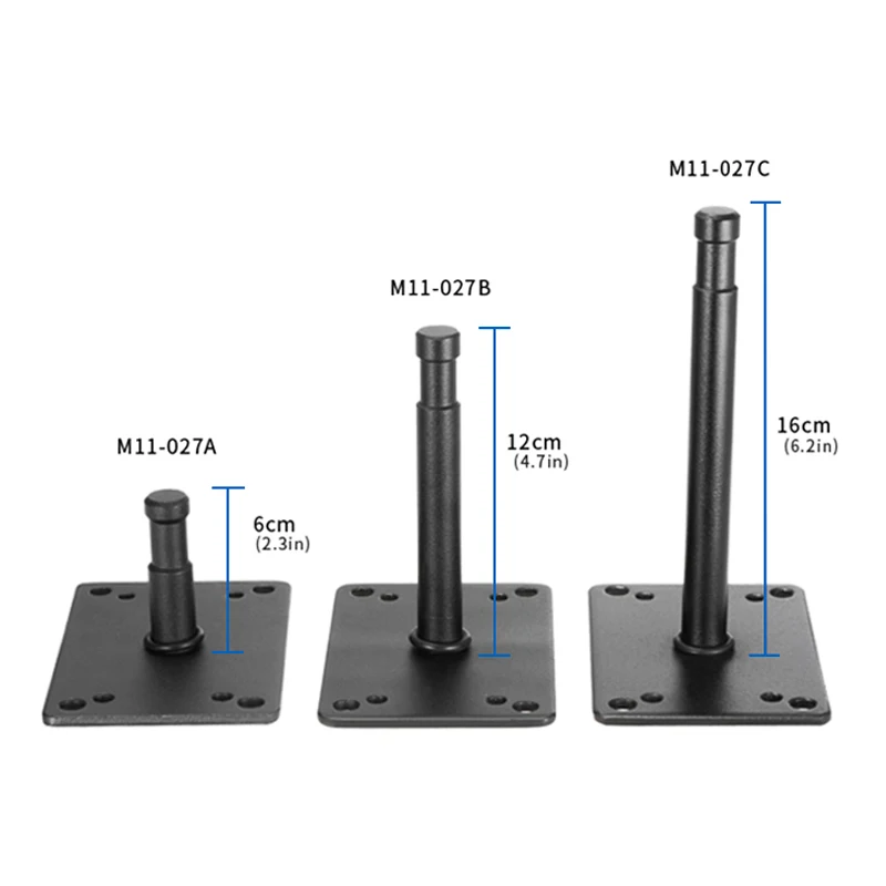 Youngerfoto Baby Pin Wall Plate, 6.2 Inch Baby Plate M11-027C Lighting Wall Holder Mini Light Stand Stud For Photo Studio Flash Accessories - View #8