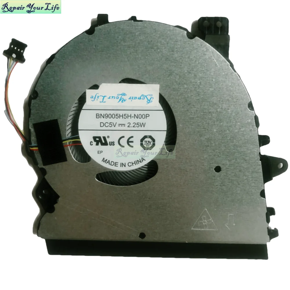 Ventilador de Refrigeração da Cpu do Portátil para Asus Vivobook X431fl S431fl S431fa Bn9005h5h-n00p 13nb0mb0p01011 Dfs5k121154915 Novo - Imagem 3
