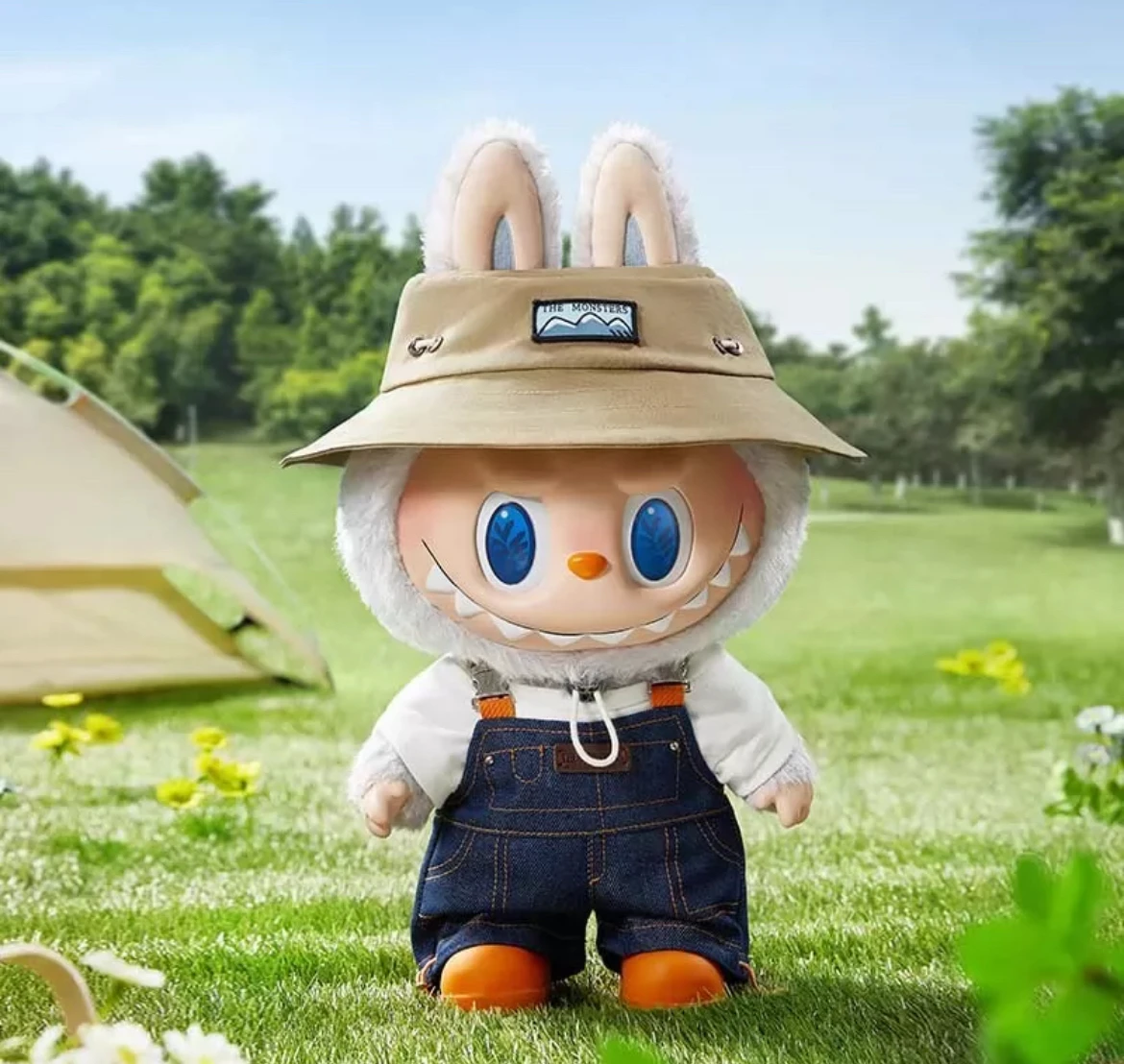 Genuine Labubu The Monsters Flip With Me Doll 40cm The