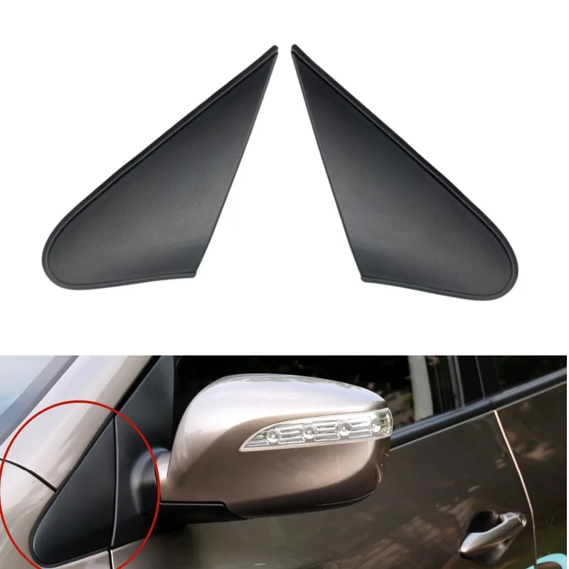 Unique Bargains Front Right Door Mirror Corner Fender Triangle Cover No.861902S000 For Hyundai Tucson 2010-2015 Plastic - View #6