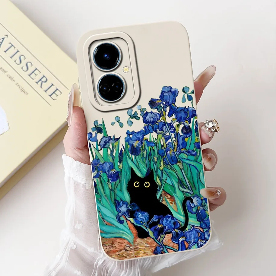Cute Cartoon Camera Protection Matte Soft Phone Case Cover