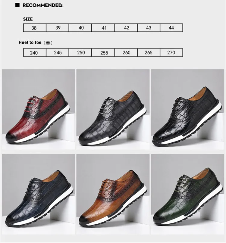 High quality men Genuine