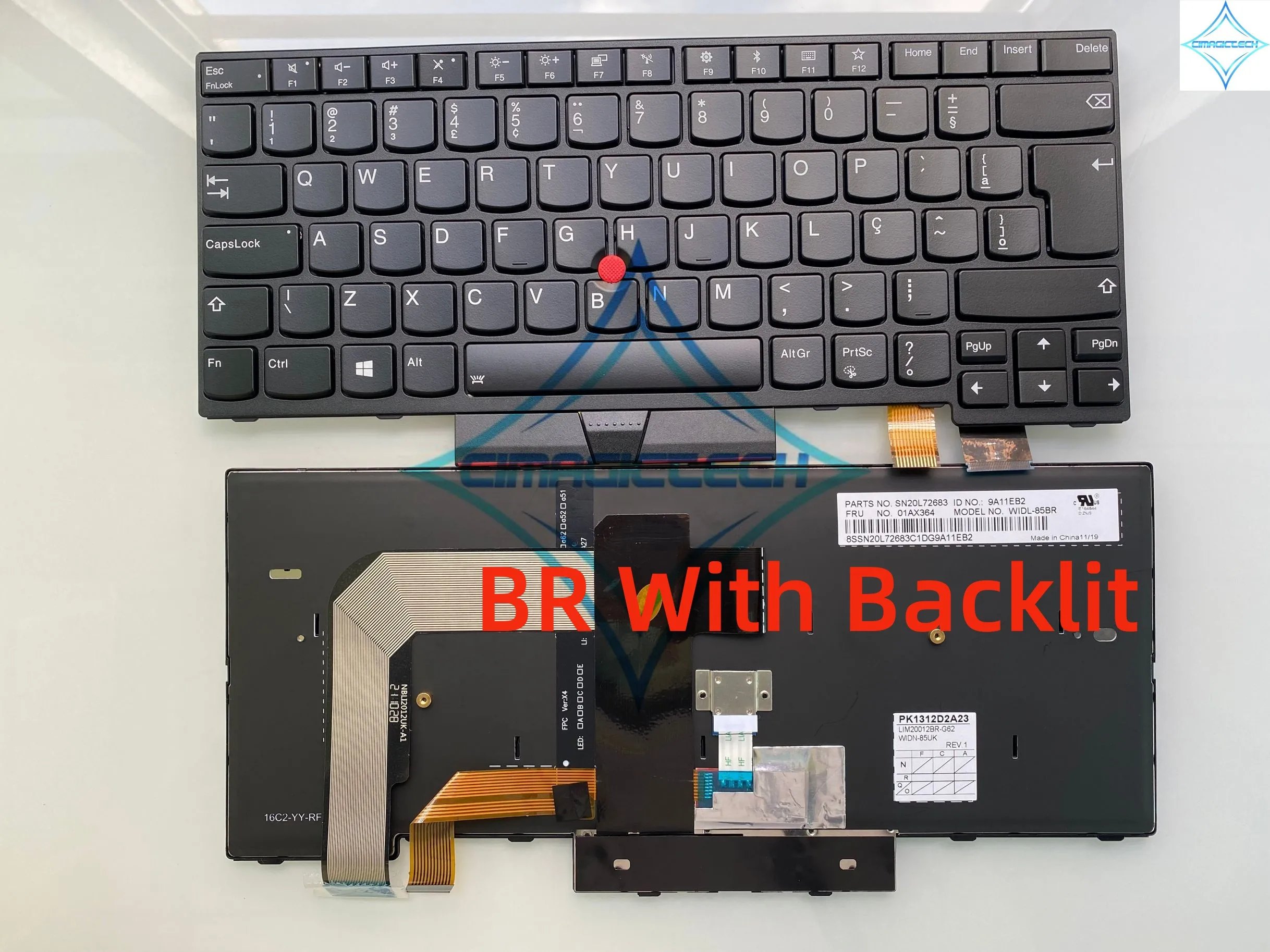 ο JP Ϻ  FR þƾ RU ̱ ξ SP ƾ BR  Lenovo Thinkpad T470 T480 A475 A485  Ű