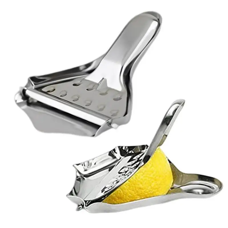 

Stainless Steel Lemon Squeezer Hand Manual Juicer Kitchen Tools for Lime Lemon Orange Fruits Juicer Lemon Press Citrus Squeezer