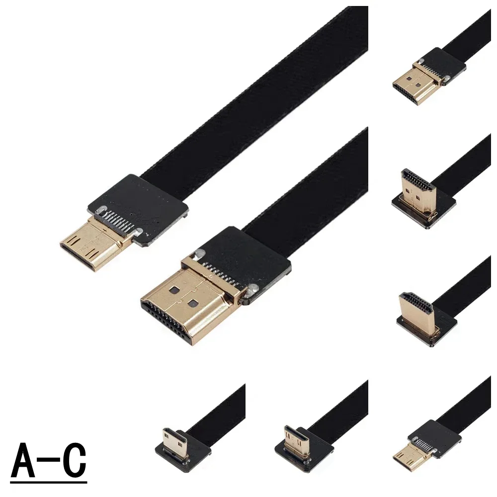 Мини HDMI FPC полоса плоский HDTV