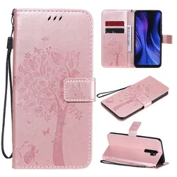 Leather Flip Wallet Phone Case with Card Slot Holder for VIVO Y17S (G2 - Rose Gold)