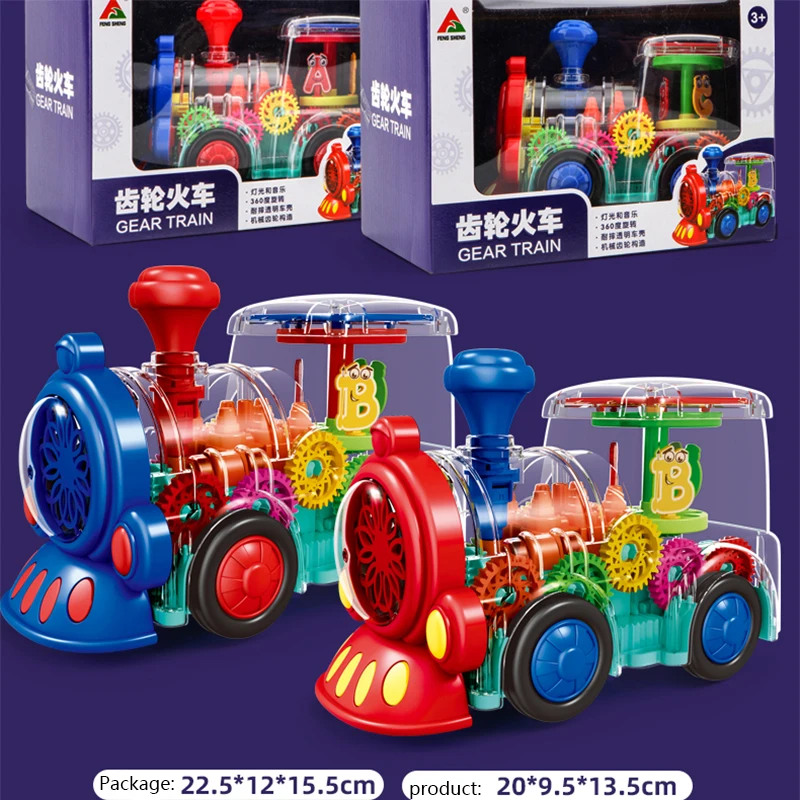 Electric Universal Gear Train Toy Set With Light And Music Electric Train Toy Children Boys And Girls Birthday Toy Gifts 14 Electric Universal Gear Train Toy Set With Light And Music Electric Train Toy Children Boys And Girls Birthday Toy Gifts
