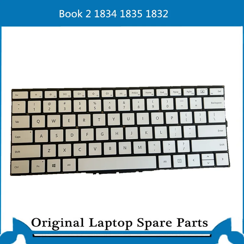 Teclado Original para Microsoft Superfície Livro 1704 1705 1834 1835 1908 1909 1900 Versão Nos - Imagem 3