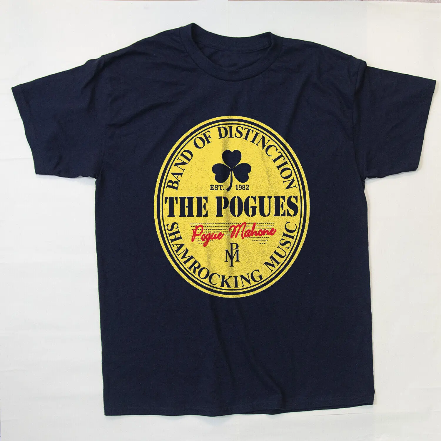 La Maglietta Pogues Pogue Mahone S 3Xl Maniche Lunghe O Corte