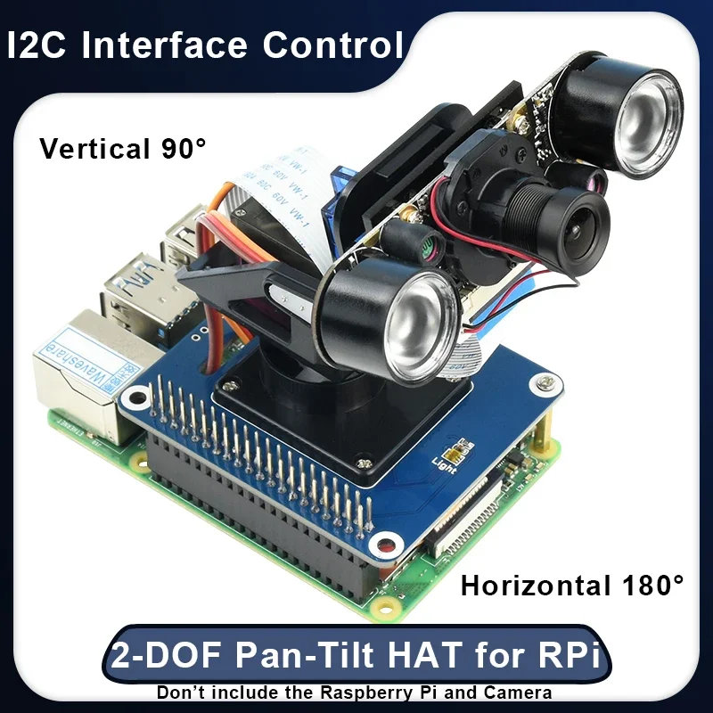 Raspberry Pi 4 2-dof
