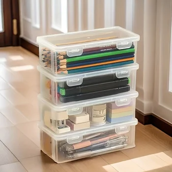 Clear Plastic Storage Box 1