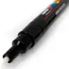 UNI POSCA Marker Pen,White Black Acrylic Plumones Rotuladores PC-1M,3M,5M POP Poster Pen/Graffiti Advertisement Art Supplies 1PC 5