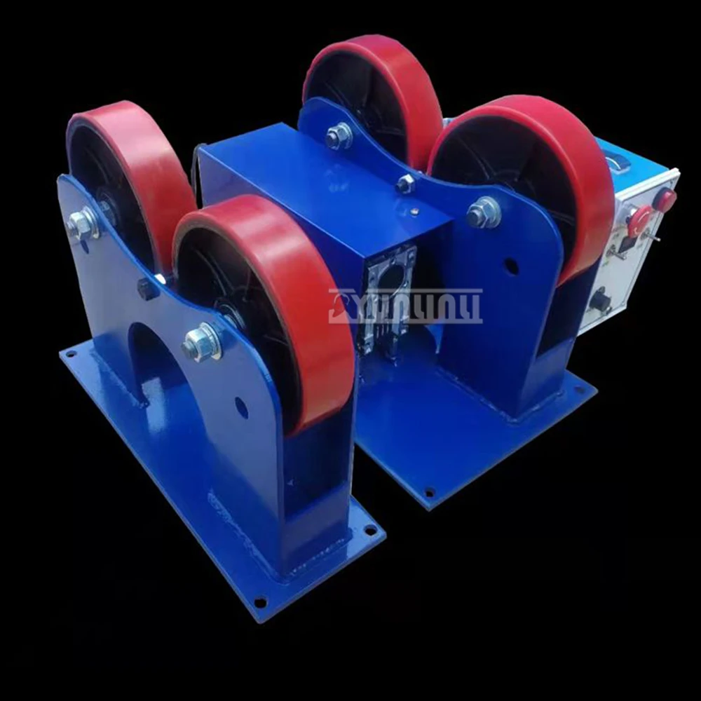 One ton automatic welding roller frame adjustable control displacement machine pipe cylinder pipe cutting welding equipment